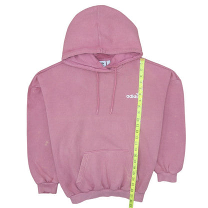 Womens UK Size 10 adidas Pink Pullover Hoodie