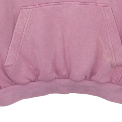 Womens UK Size 10 adidas Pink Pullover Hoodie