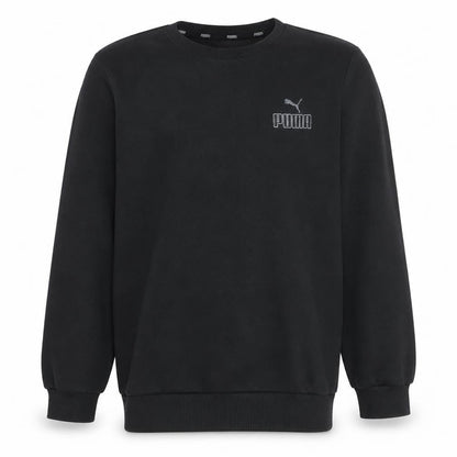 Mens UK Size M PUMA Black Pullover Sweatshirt