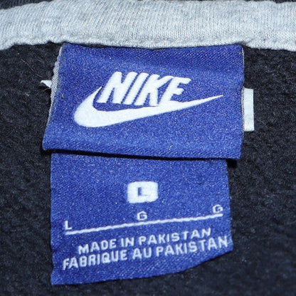 Mens UK Size L Nike Black Pullover Hoodie
