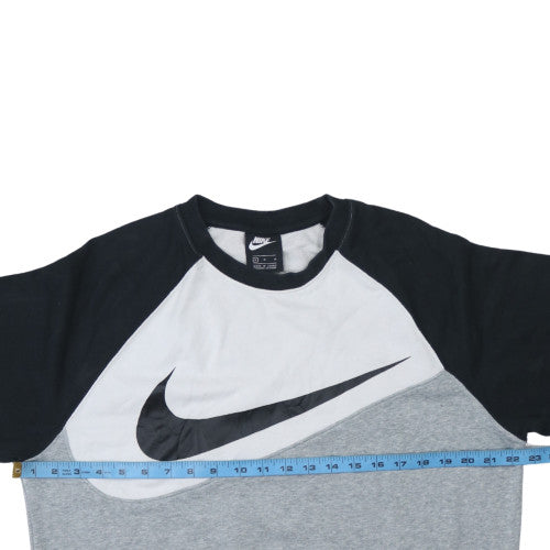 Mens UK Size M Nike Grey Pullover Sweatshirt