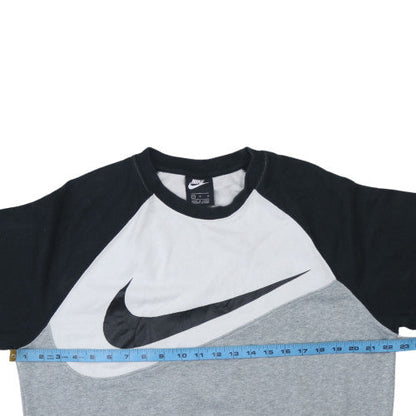 Mens UK Size M Nike Grey Pullover Sweatshirt