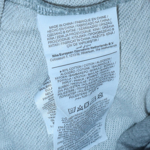 Mens UK Size M Nike Grey Pullover Sweatshirt