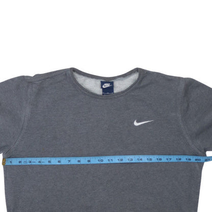 Womens UK Size M Nike Grey Pullover Sweatshirt