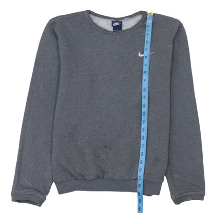 Womens UK Size M Nike Grey Pullover Sweatshirt