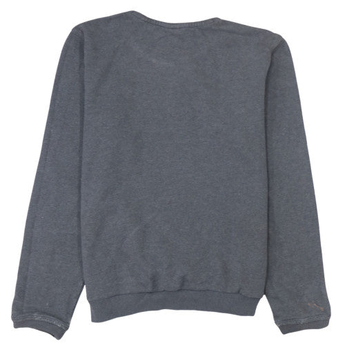 Womens UK Size M Nike Grey Pullover Sweatshirt