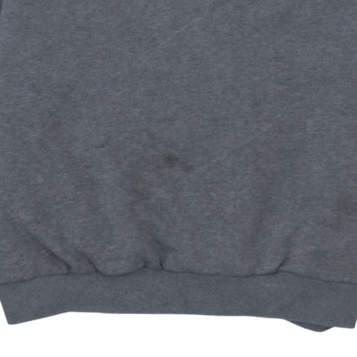 Womens UK Size M Nike Grey Pullover Sweatshirt