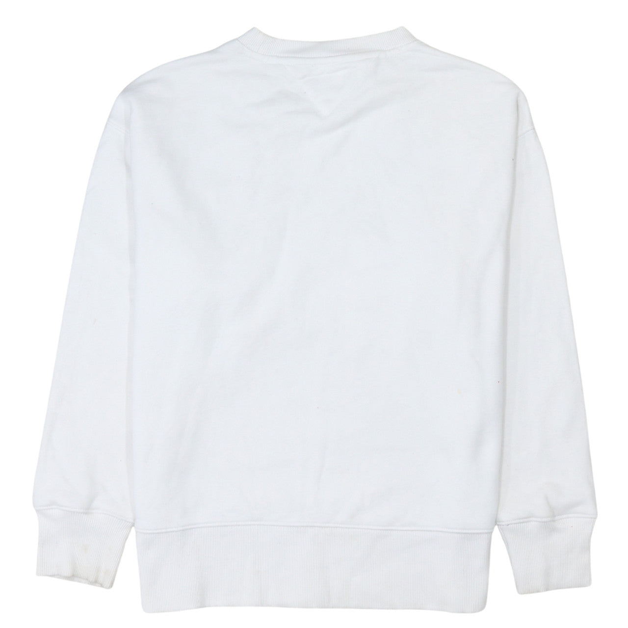 Mens UK Size M Tommy Jeans White Pullover Sweatshirt