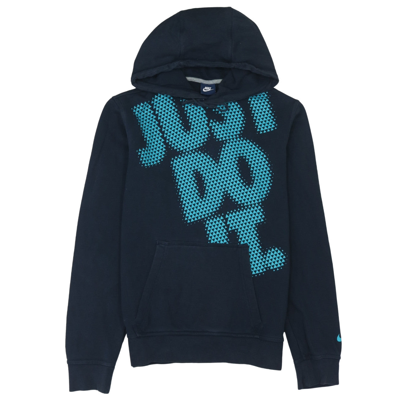 Mens UK Size S Nike Blue Pullover Hoodie