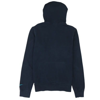 Mens UK Size S Nike Blue Pullover Hoodie