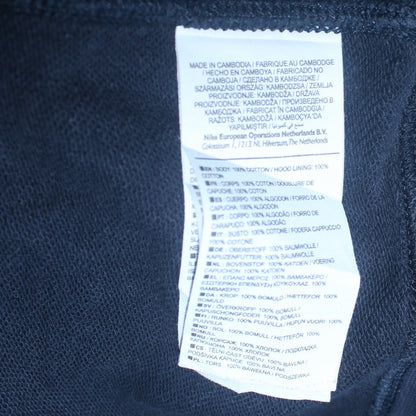Mens UK Size S Nike Blue Pullover Hoodie