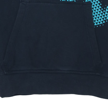 Mens UK Size S Nike Blue Pullover Hoodie