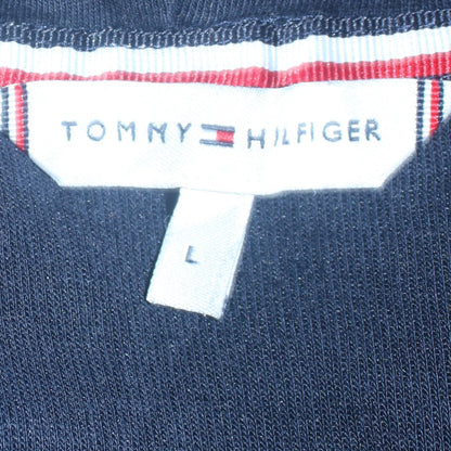 Mens UK Size L Tommy Hilfiger Blue Full Zip Hoodie