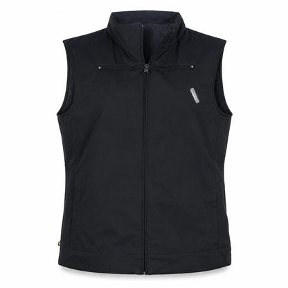 Reebok Women's Black Size 10 Sleeveless Zip Waistcoat Bodywarmer