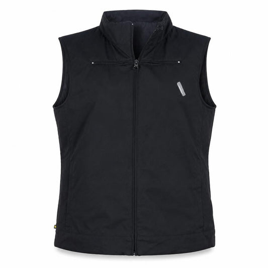 Reebok Women's Black Size 10 Sleeveless Zip Waistcoat Bodywarmer
