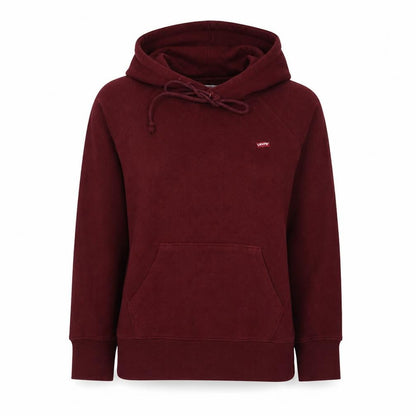 Womens UK Size XS Levi's Red Pullover Hoodie