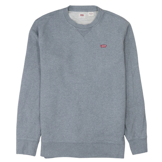 Mens UK Size S Levi's Grey Pullover Sweatshirt