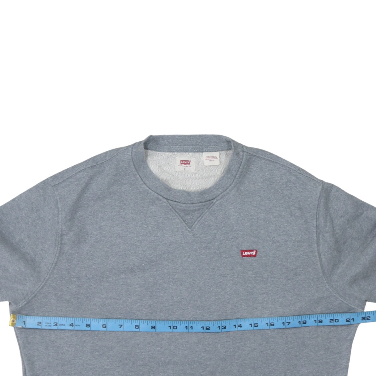 Mens UK Size S Levi's Grey Pullover Sweatshirt