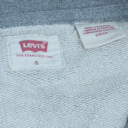 Mens UK Size S Levi's Grey Pullover Sweatshirt