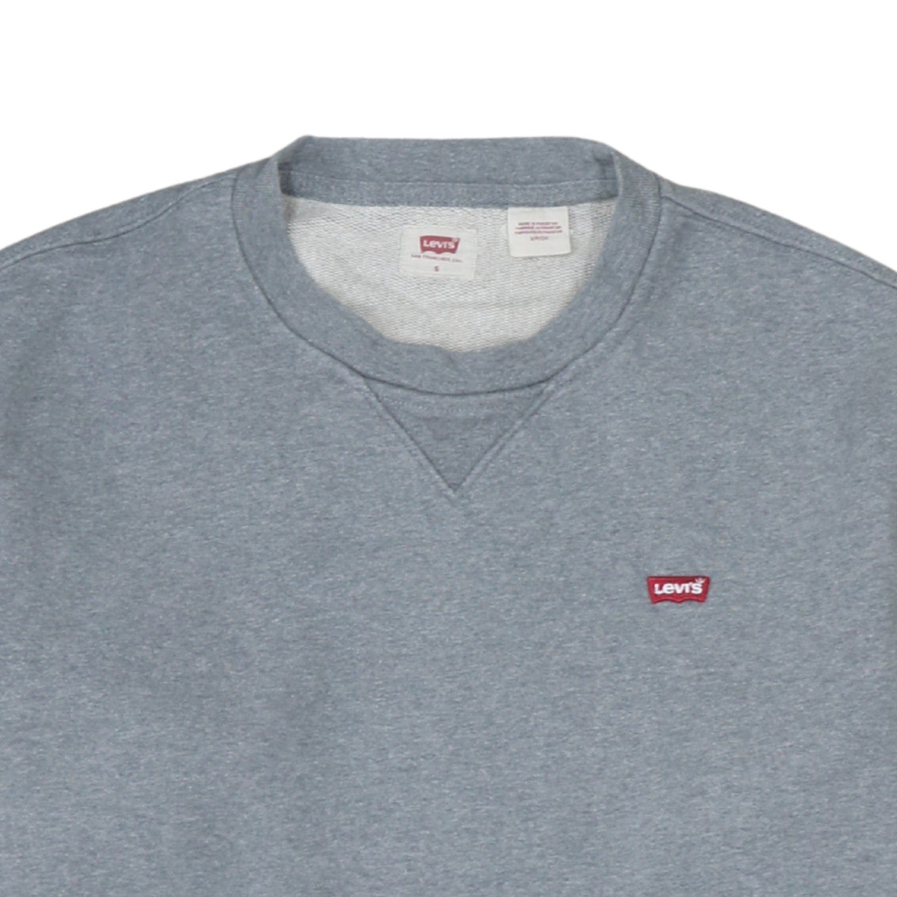 Mens UK Size S Levi's Grey Pullover Sweatshirt