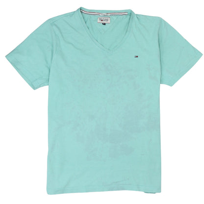 Mens UK Size XL Tommy Hilfiger Green  T-Shirt