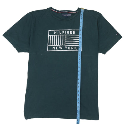 Tommy Hilfiger Men's Green XL Graphic New York T-Shirt
