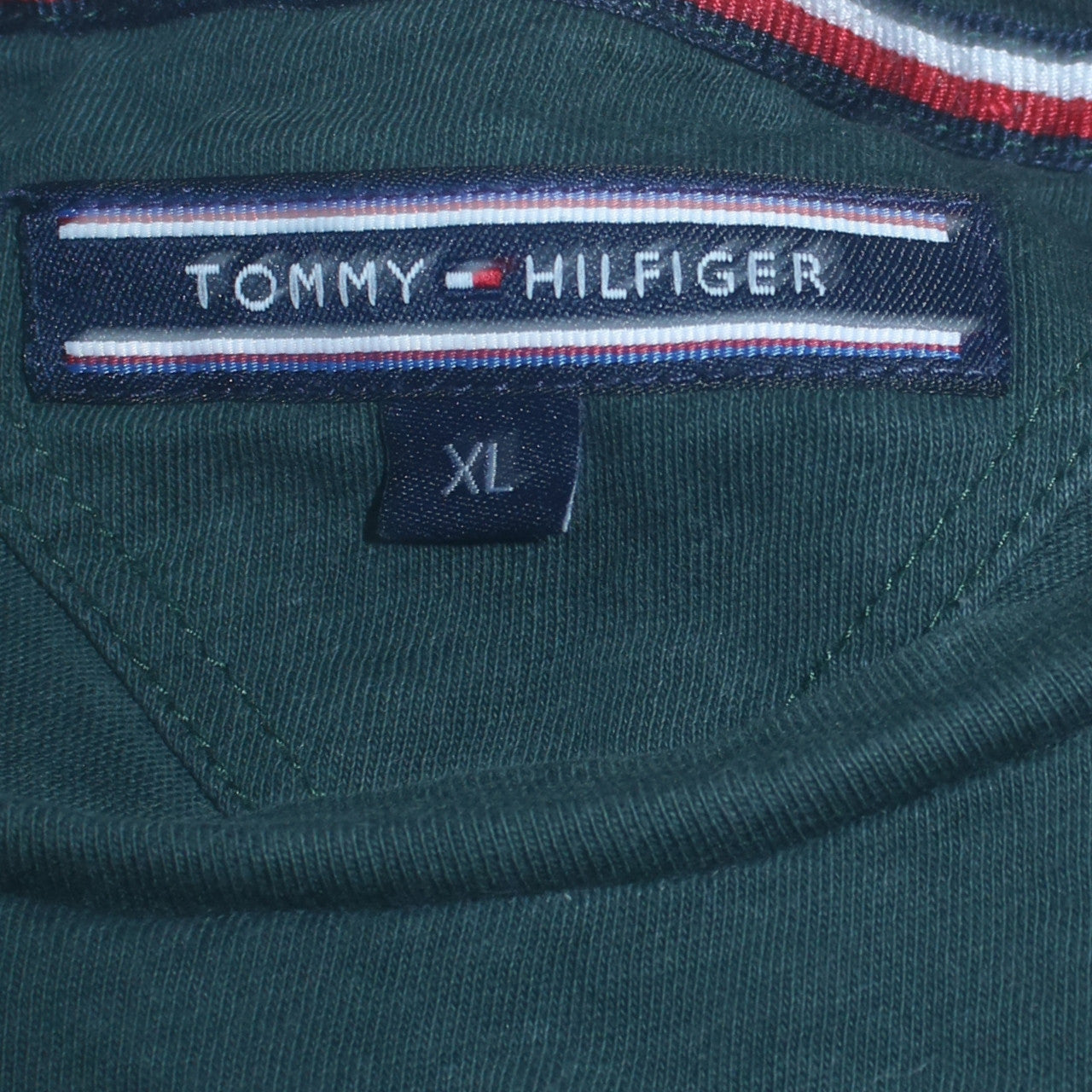 Tommy Hilfiger Men's Green XL Graphic New York T-Shirt