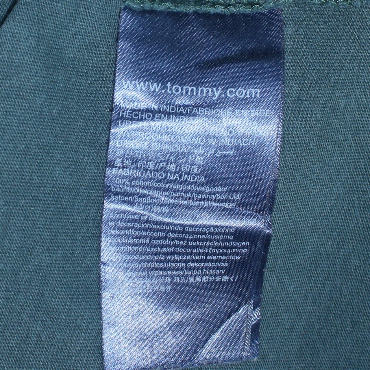 Tommy Hilfiger Men's Green XL Graphic New York T-Shirt