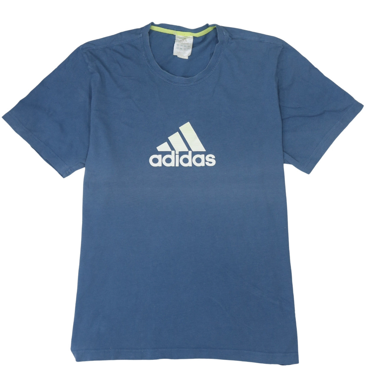 Mens UK Size M adidas Blue  T-Shirt