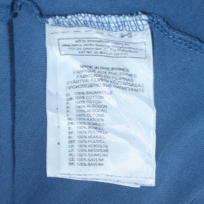 Mens UK Size M adidas Blue  T-Shirt