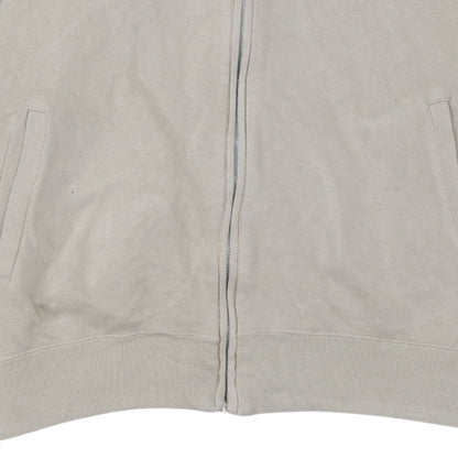 Mens UK Size M Champion Beige Full Zip Hoodie