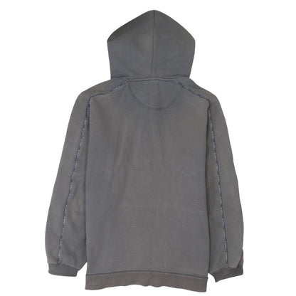 Mens UK Size L Diesel Grey Full Zip Hoodie