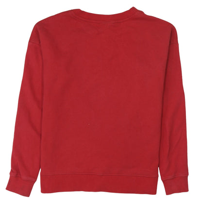 Womens UK Size M NEXT Red Pullover Sweatshirt