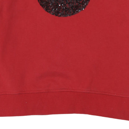Womens UK Size M NEXT Red Pullover Sweatshirt