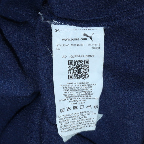 Mens UK Size XS PUMA Blue Pullover Sweatshirt