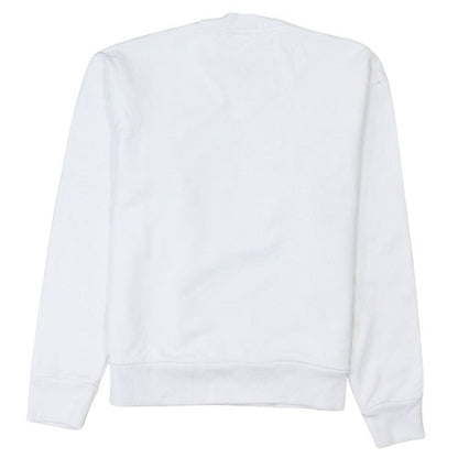 Womens UK Size 10 Lacoste White Pullover Sweatshirt