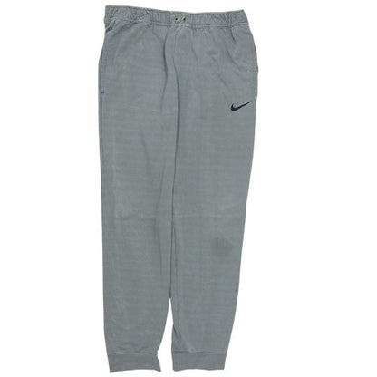 Nike Men's Grey Dri-Fit Jogger Trousers Size M Activewear