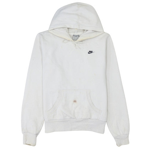 Mens UK Size XL Nike White Pullover Hoodie