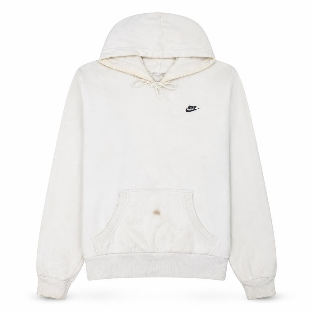 Mens UK Size XL Nike White Pullover Hoodie