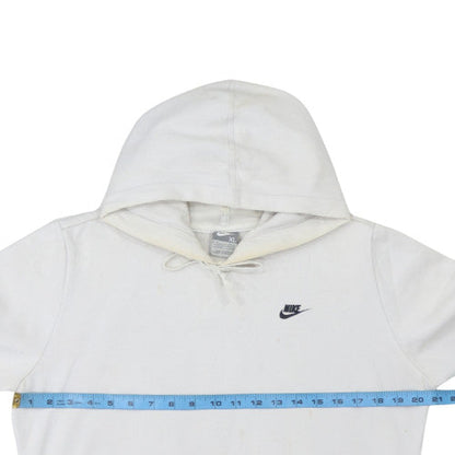 Mens UK Size XL Nike White Pullover Hoodie