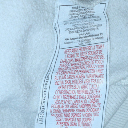 Mens UK Size XL Nike White Pullover Hoodie