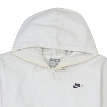 Mens UK Size XL Nike White Pullover Hoodie