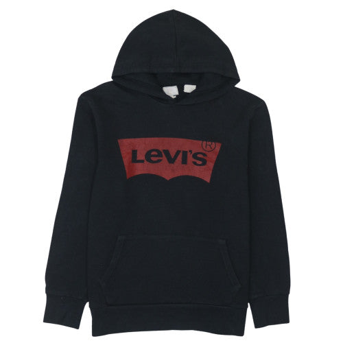 Teens UK Size M Levi's Black Pullover Hoodie