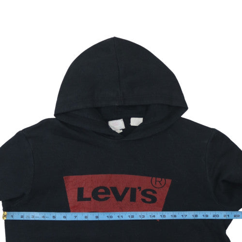 Teens UK Size M Levi's Black Pullover Hoodie