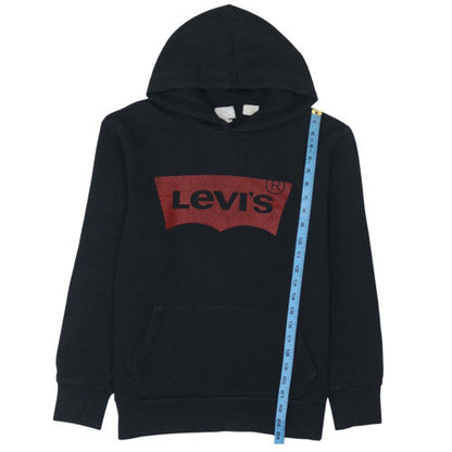 Teens UK Size M Levi's Black Pullover Hoodie