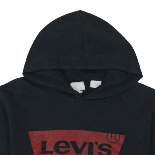 Teens UK Size M Levi's Black Pullover Hoodie