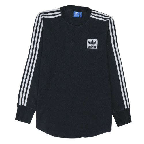 Mens UK Size M adidas Black Pullover Sweatshirt