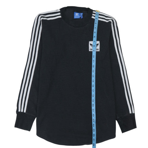 Mens UK Size M adidas Black Pullover Sweatshirt