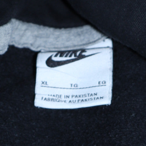 Mens UK Size XL Nike Black Pullover Hoodie