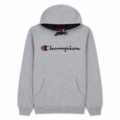 Mens UK Size L Champion Grey Pullover Hoodie